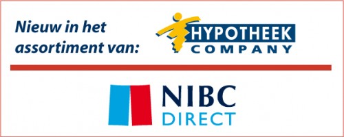 NIBC Direct, Nieuw In Het Assortiment Van HypotheekCompany